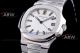 Patek Philippe Nautilus Replica Watches - White Dial Stainless Steel Watch (3)_th.jpg